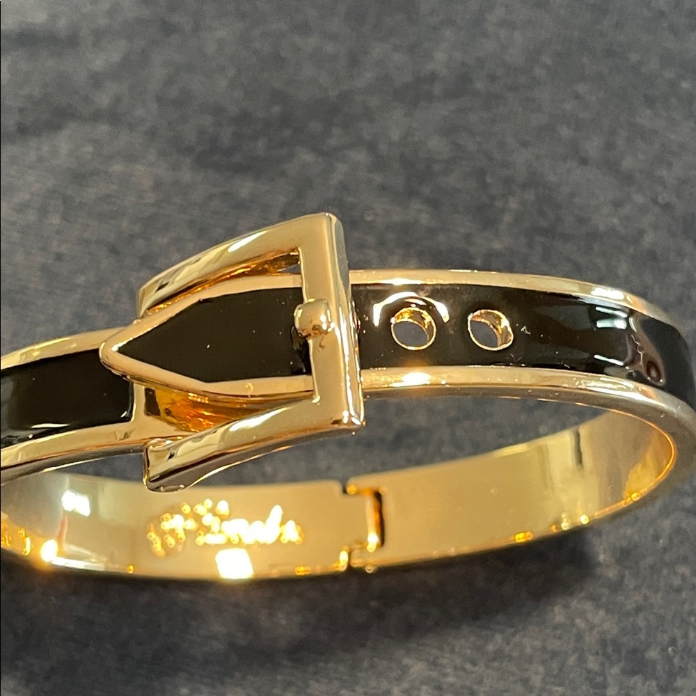 Plunder Gold and Black Buckle Bracelet $15 - Picture 5 of 5